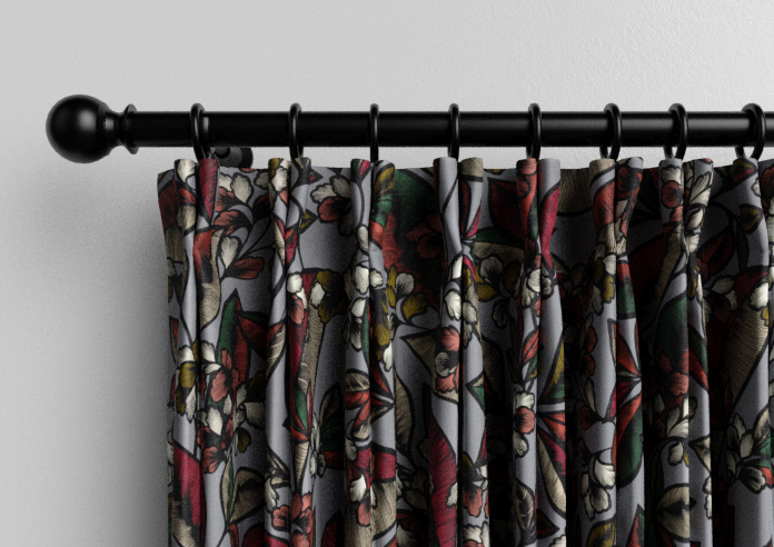 Walled Garden, Steel - Made to Measure Curtains - Image 10